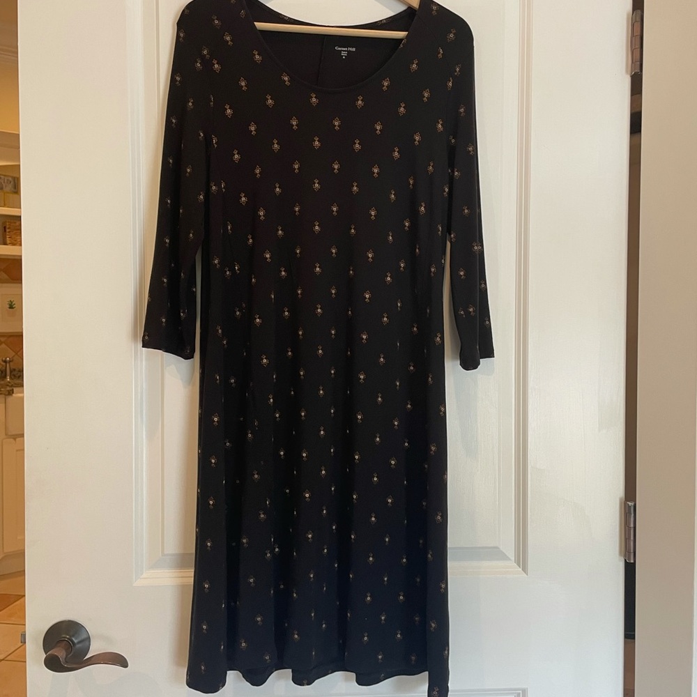 Garnet Hill 3/4 Sleeve Lightweight Dress